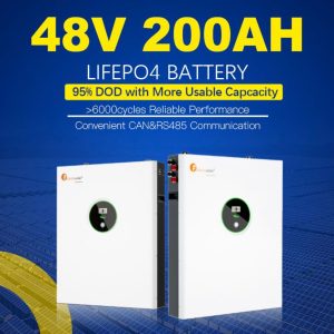10kWh 48V Speicher PV Solar Akku 51.2V 200Ah LiFePO4 Lithium Stromspeicher Akku